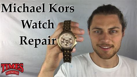 how to clean a michael kors watch